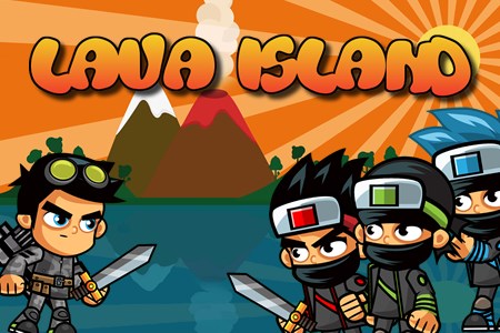Lava Island: Shooting Action Adventure Platformer