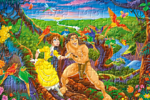 Quebra cabeça do Tarzan