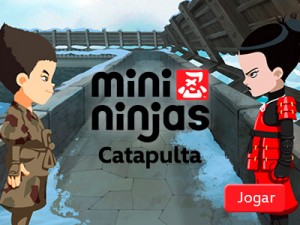 Catapulta dos Mini Ninjas