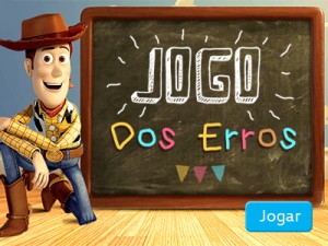Jogo dos erros do toy Story