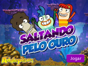 Saltando pelo ouro
