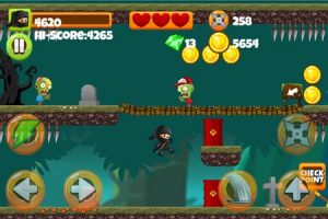 Ninja Kid vs Zombies