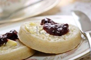 tea and crumpets