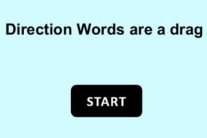 Direction words are a drag