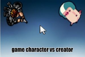 game character vs creator