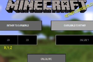 Minecraft”s Nether Coords Calculator