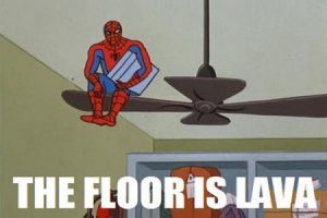 THE FLOOR IS LAVA