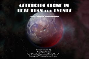 Asteroid in less than 100 events