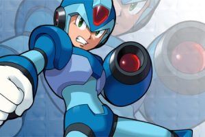 The jumping megaman