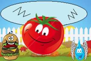 Angry flappy tomato