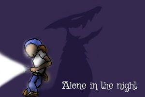 Alone in the night