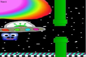 fluffy flappy alien