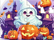 Jigsaw Puzzle: Halloween Cute Ghost